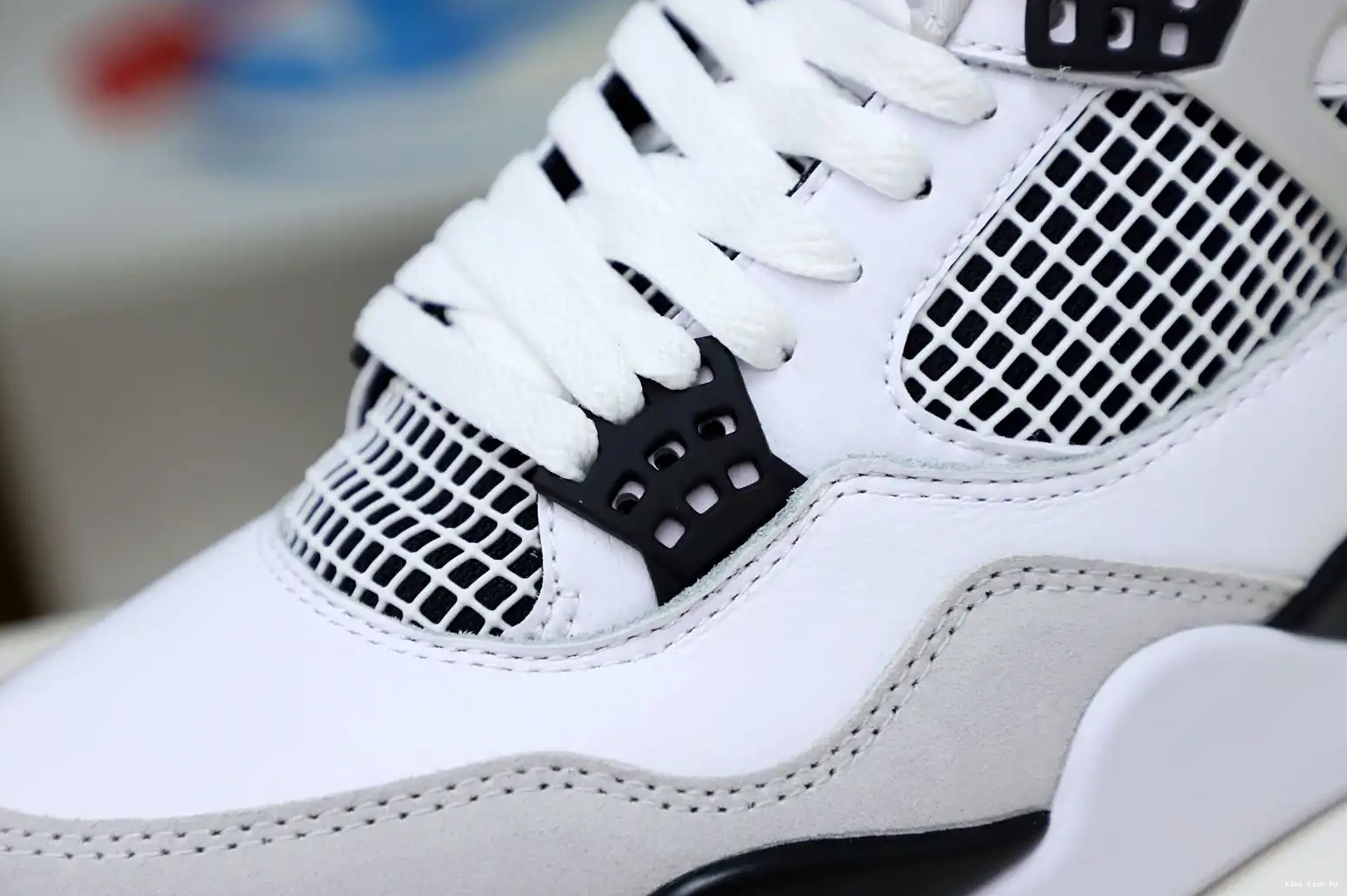 AIR BLACK MILITARY Kimikick JORDAN 4 0816